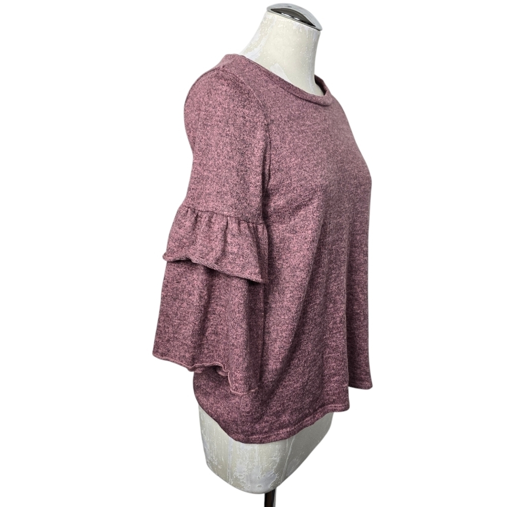 Fantastic Fawn Crewneck Bell Sleeves Top M - Picture 3 of 7